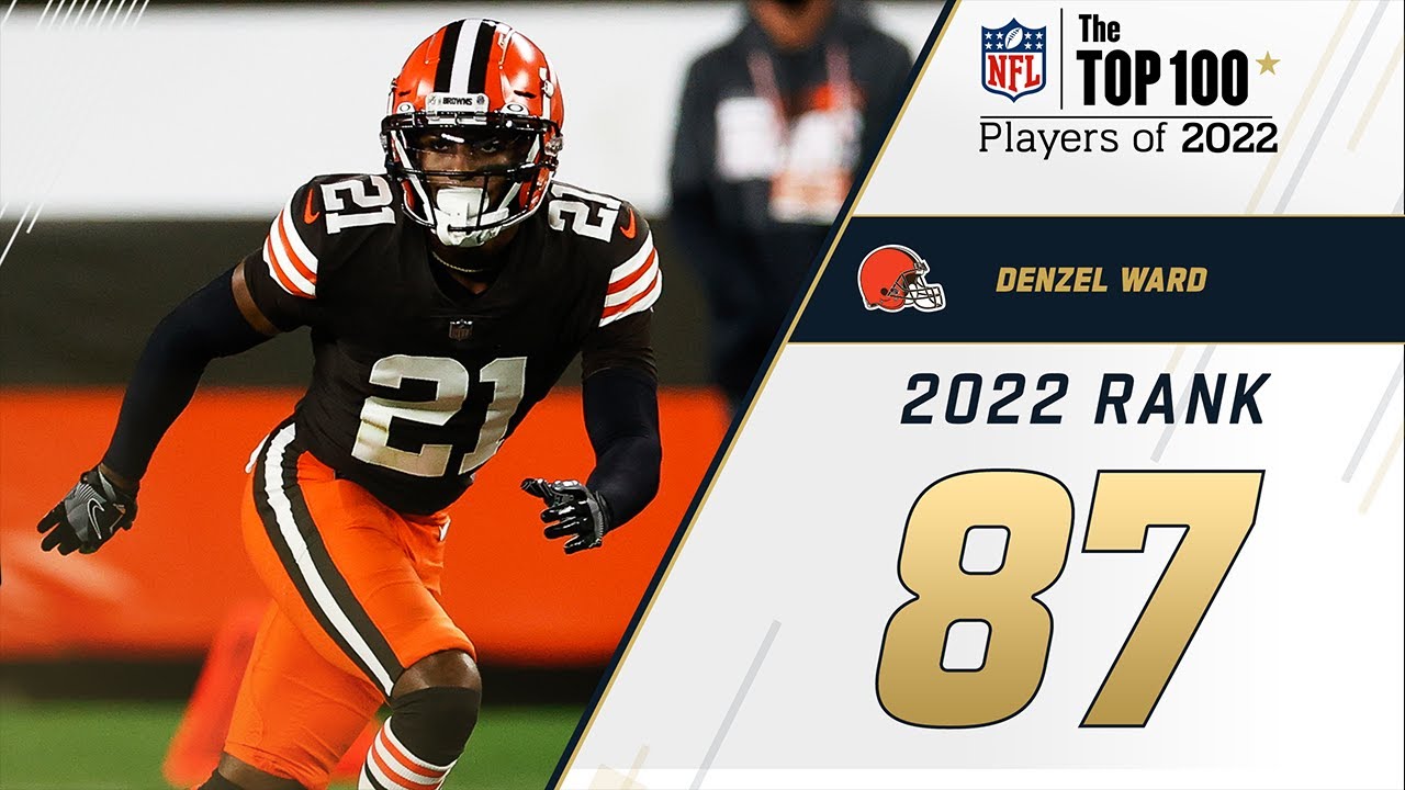 #87 Denzel Ward (CB, Browns) | Top 100 Players in 2022