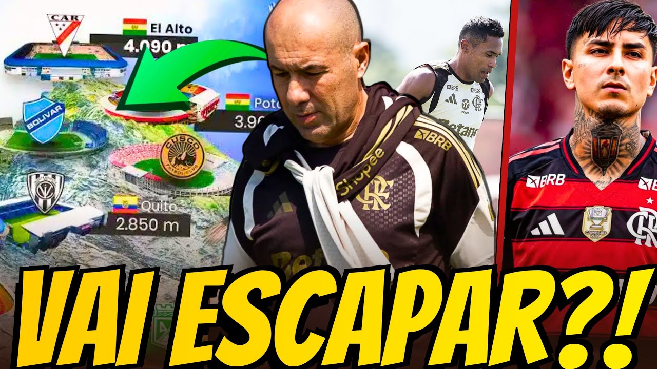 PERIGOS para o FLAMENGO na LIBERTADORES! ATUALIZAÇÕES dos jogadores e DESMENTINDO FALSAS notícias!