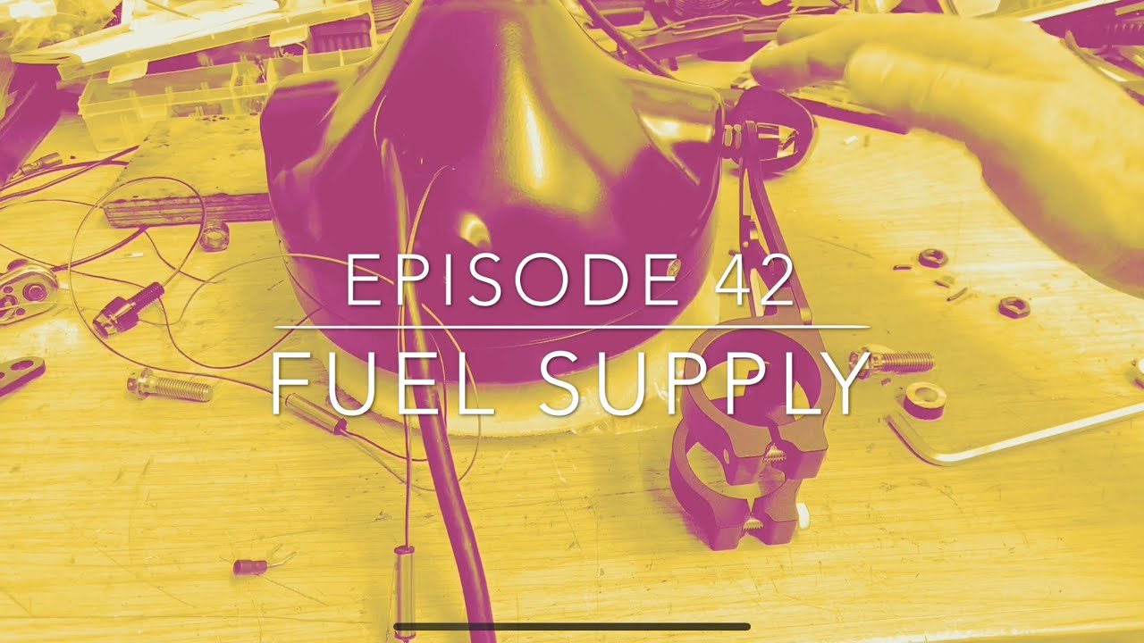 42. BMW R80 Custom build. Fuel supply.