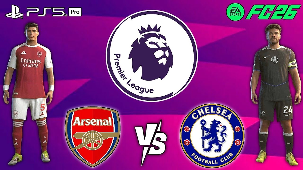 FC 26- ARSENAL VS CHELSEA | PREMIER LEAGUE 25/26 | FT ODEGAARD, GYÖKERES, PALMER, ESTEVAO | PS5 PRO