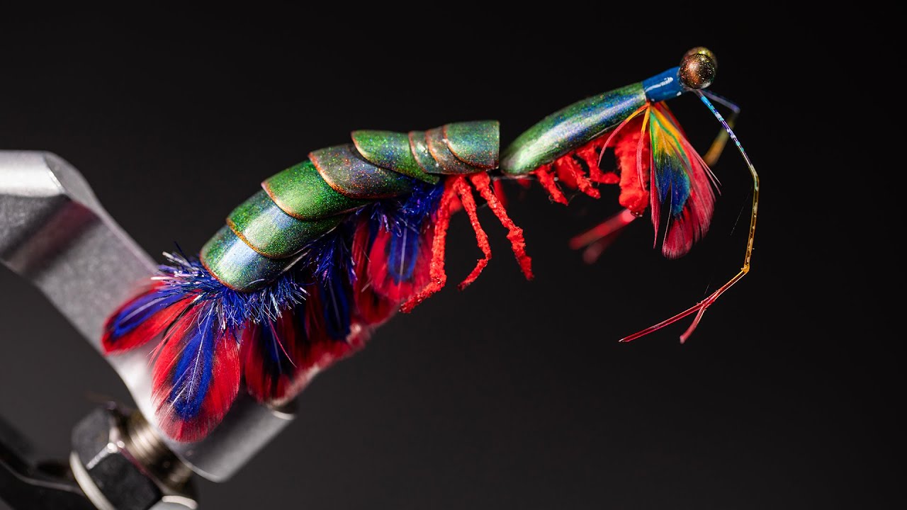 SHE TIES FLIES | Fly Tying ASMR: Mantis Madness