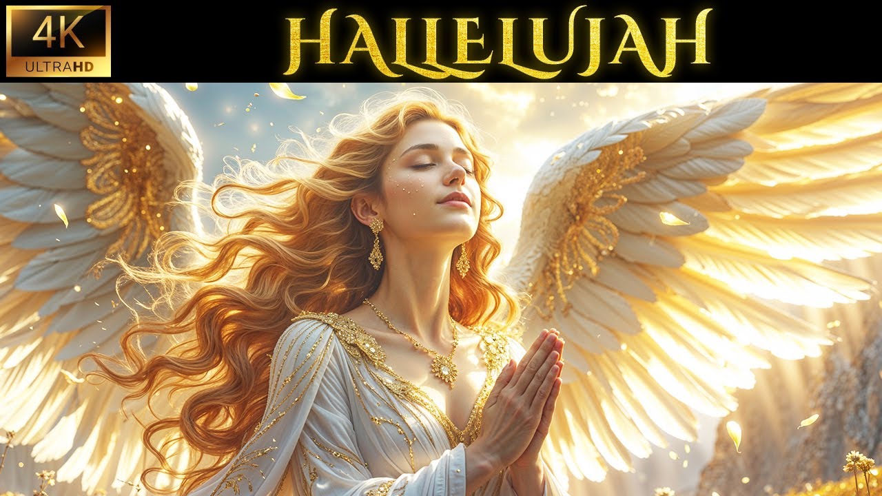 Worship In Heaven - HALLELUJAH IN HEAVEN (4K) | Heaven's Chorus -  Angel Songs | Heaven Songs
