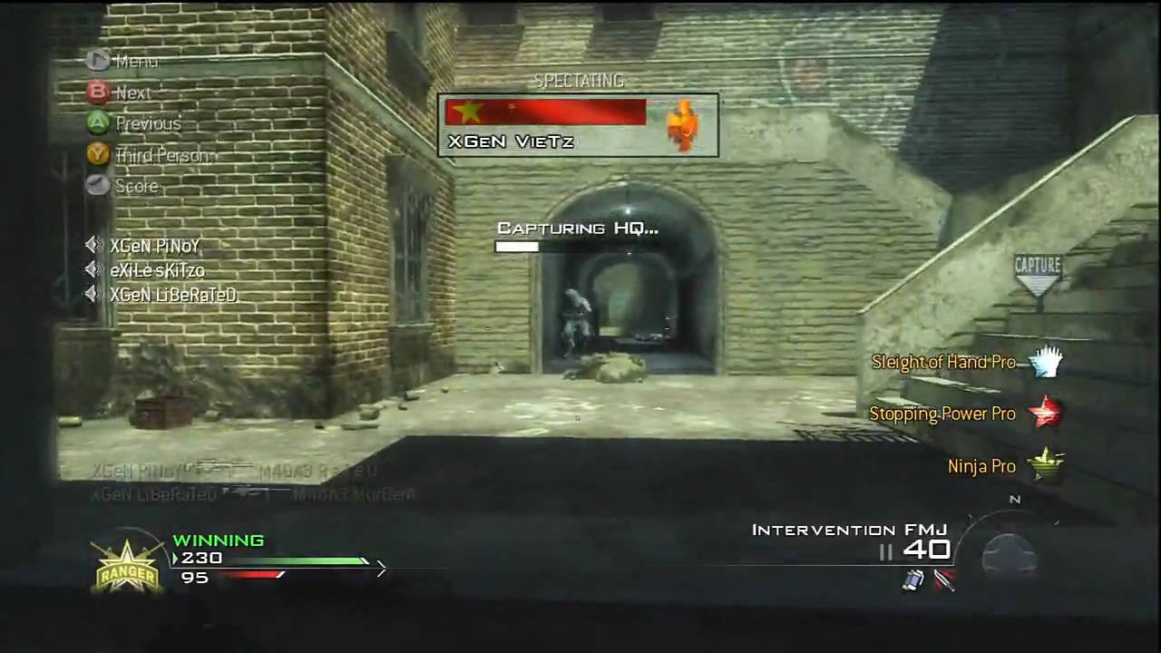 XGeN vs M40A3 2-0 | Mw2
