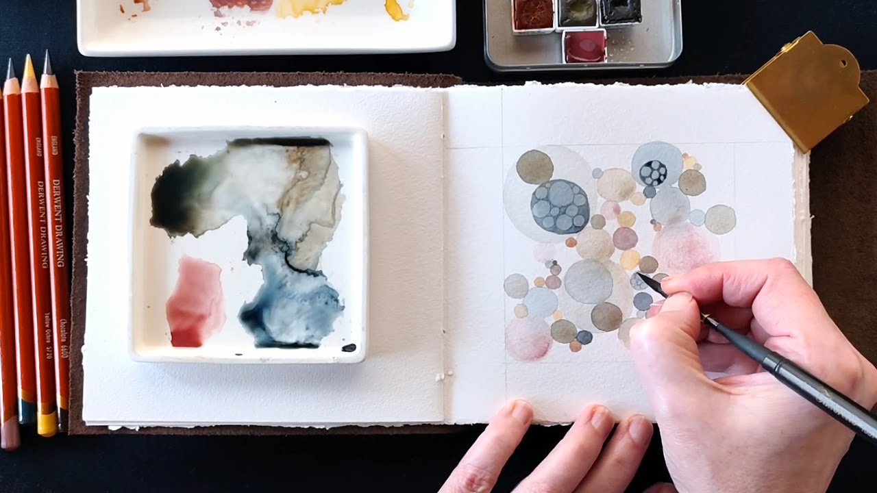The Watercolor Journal: Finding Calm in Color @lilymoonart