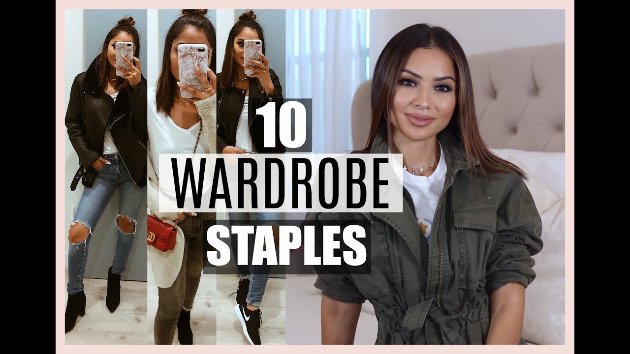 TOP 10 BASICS YOU NEED IN YOUR CLOSET FOR FALL  | S1 EP1 Diana Saldana