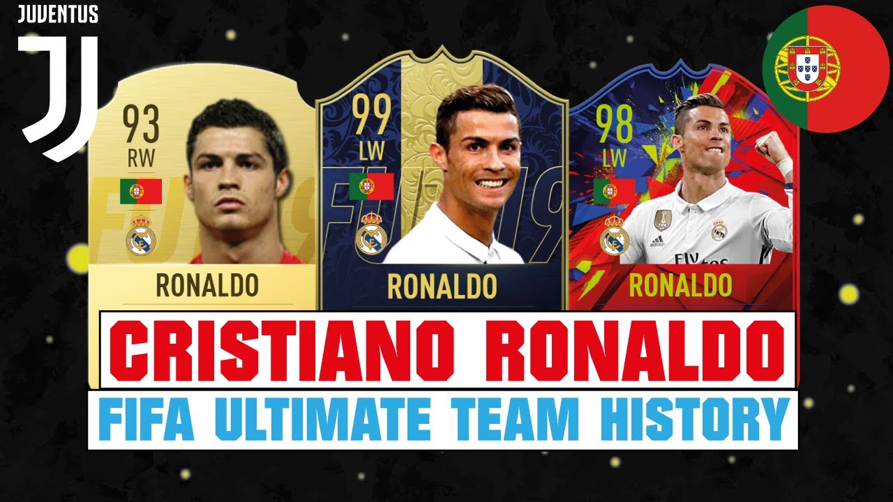 CRISTIANO RONALDO | FIFA ULTIMATE TEAM HISTORY 😱🔥| FIFA 10 - FIFA 19