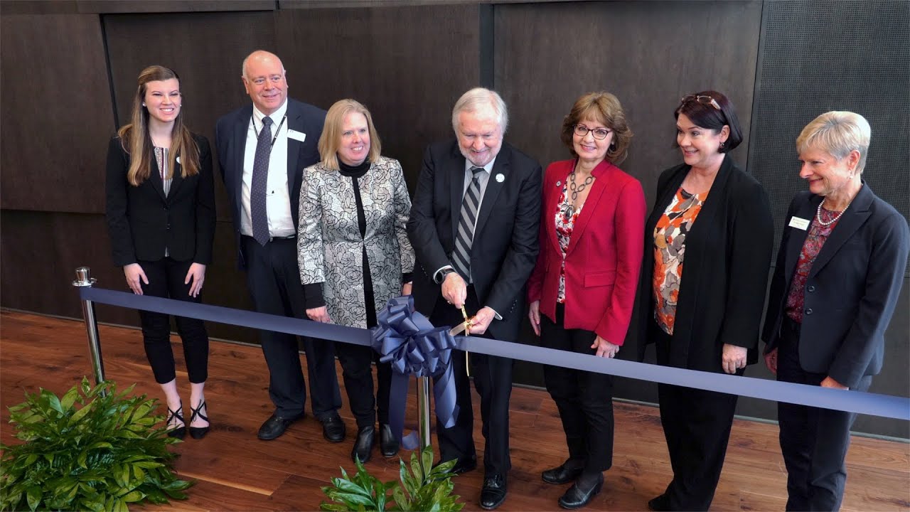 Fine Arts Renovation Ribbon Cutting 2.24.20