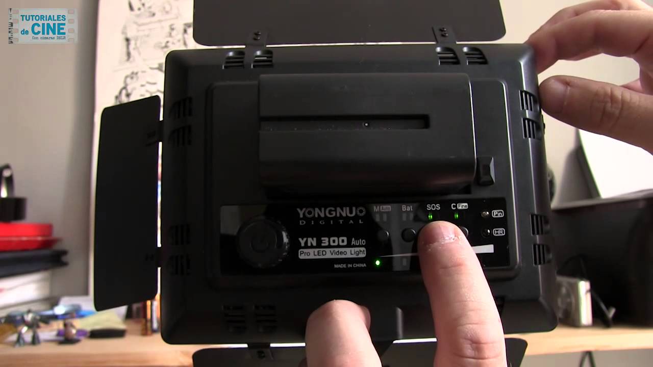 A prueba: Foco 300 leds Yongnuo YN300