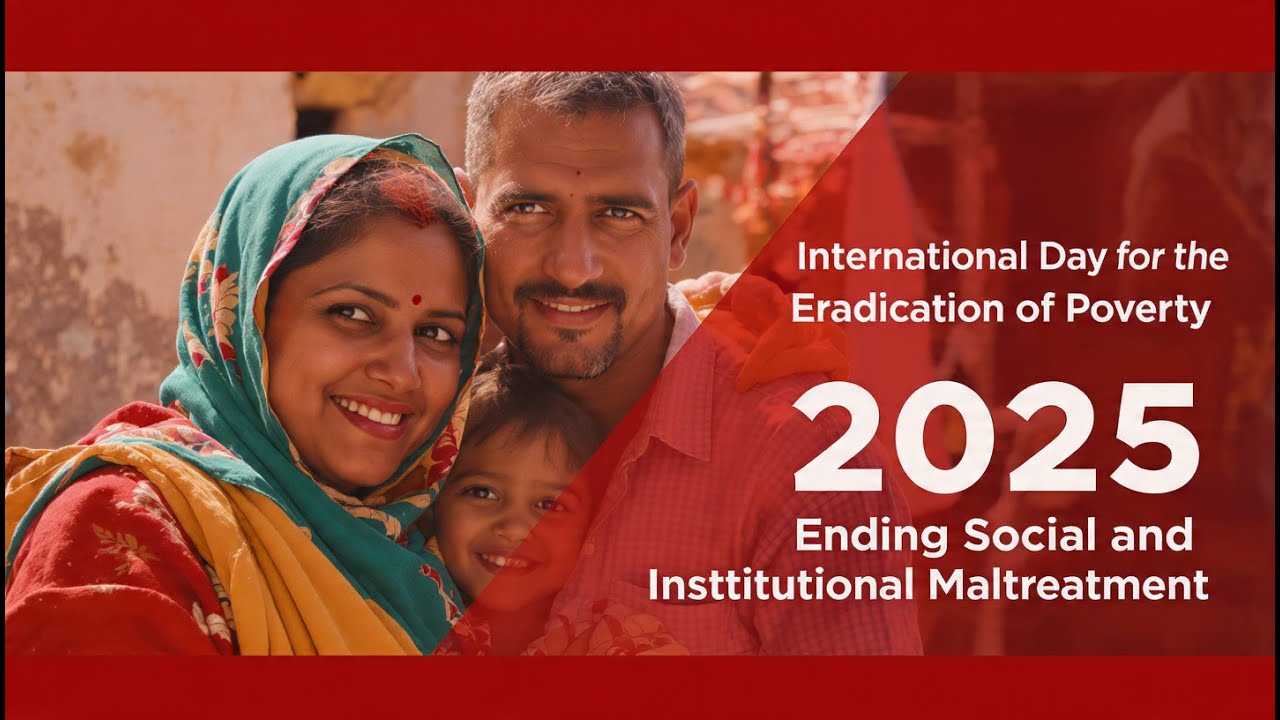 International Day For Eradication Of Poverty 2025 | Theme Ending Social & Institutional Maltreatment