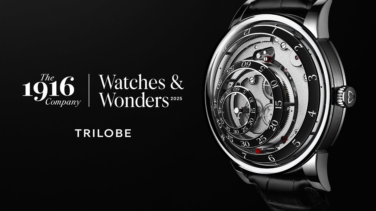 Trilobe Brings Rotating Discs, Personalized Dials, and Time Telling Statues | Watches & Wonders 2025