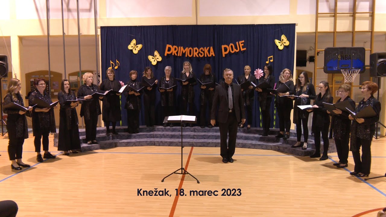 Primorska poje v Knežaku, marec 2023