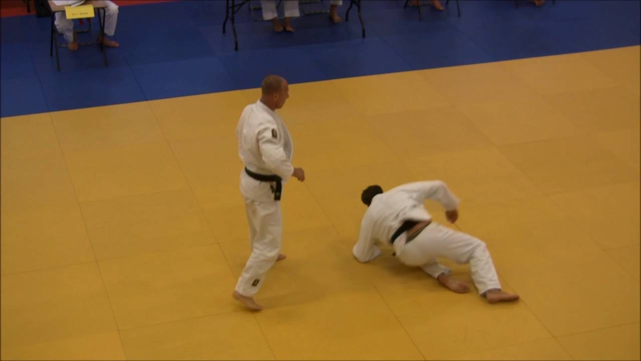 5e dan examen judo Tom Gerkema - Tachi waza