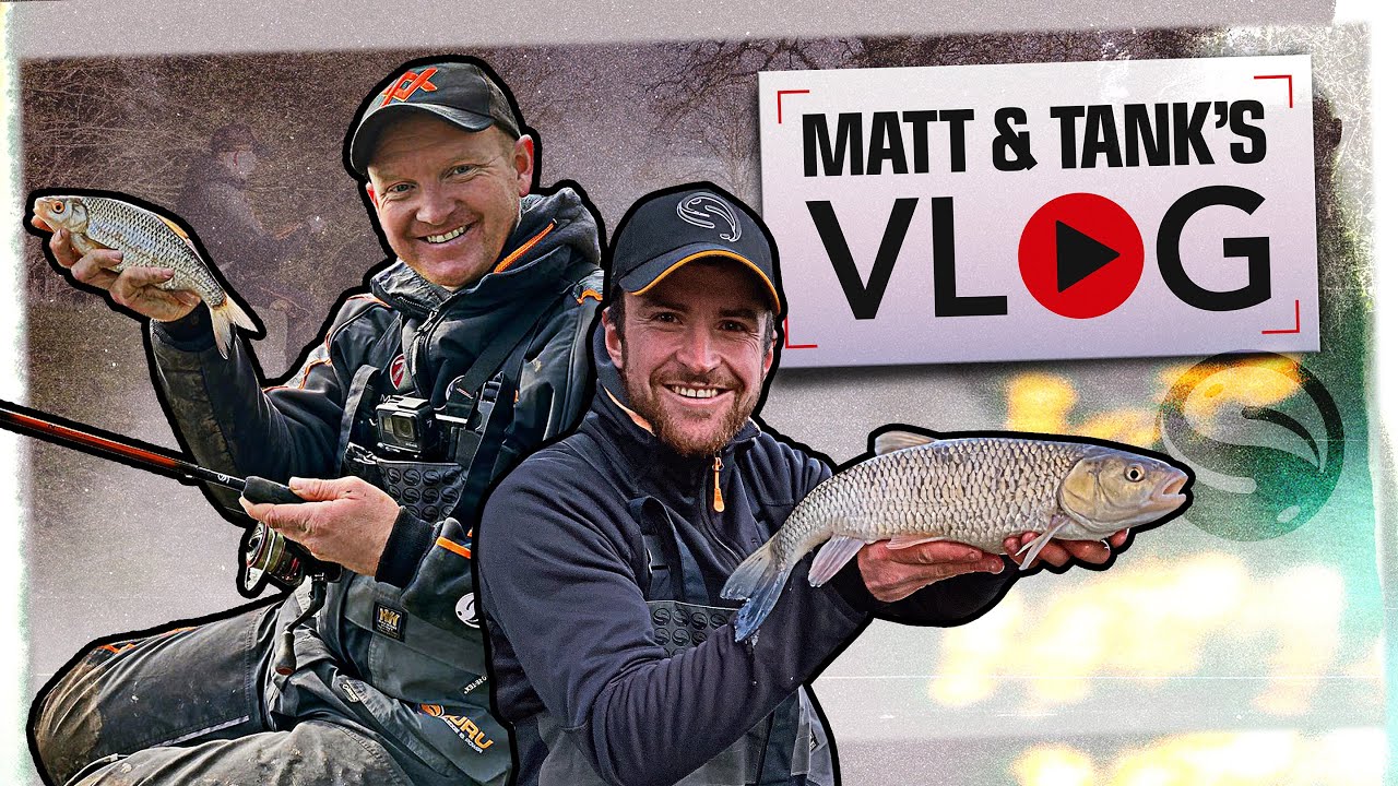Waggler Fishing for Chub on Tiny Canal | Matt and Tank VLOG #002