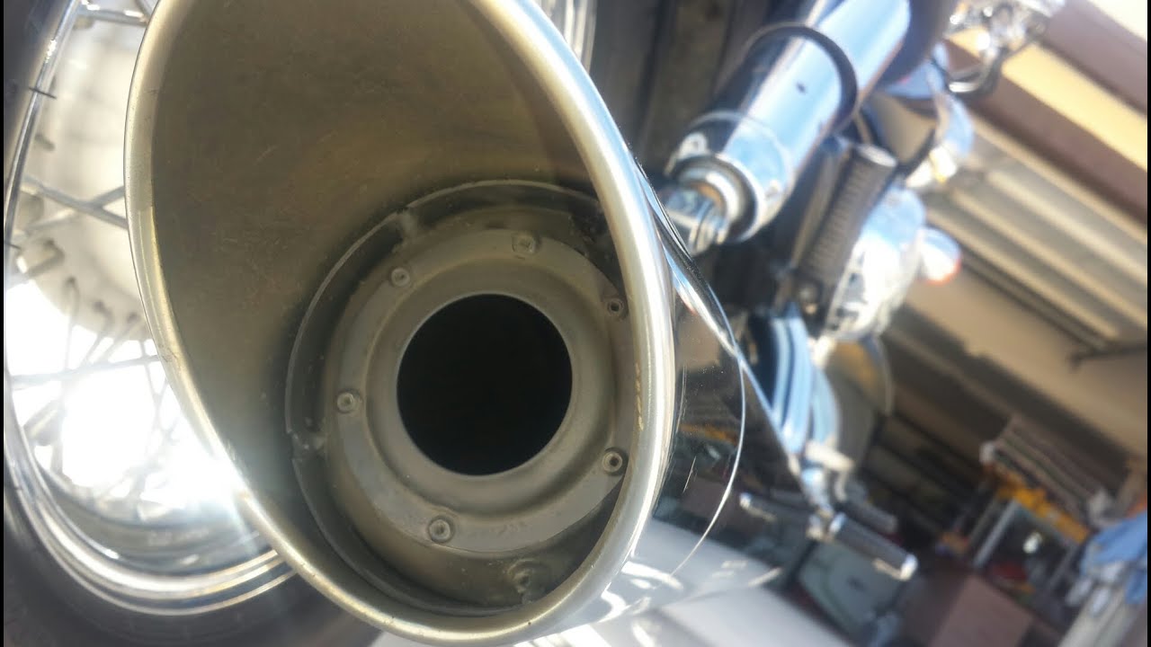 Honda Shadow VT 750 Ace Modified Stock Exhaust Sound! Stage 1 Let's Ride!
