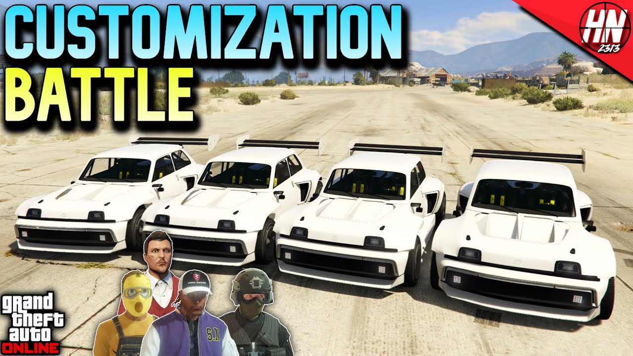 Penaud La Coreuse Customization Battle | GTA Online