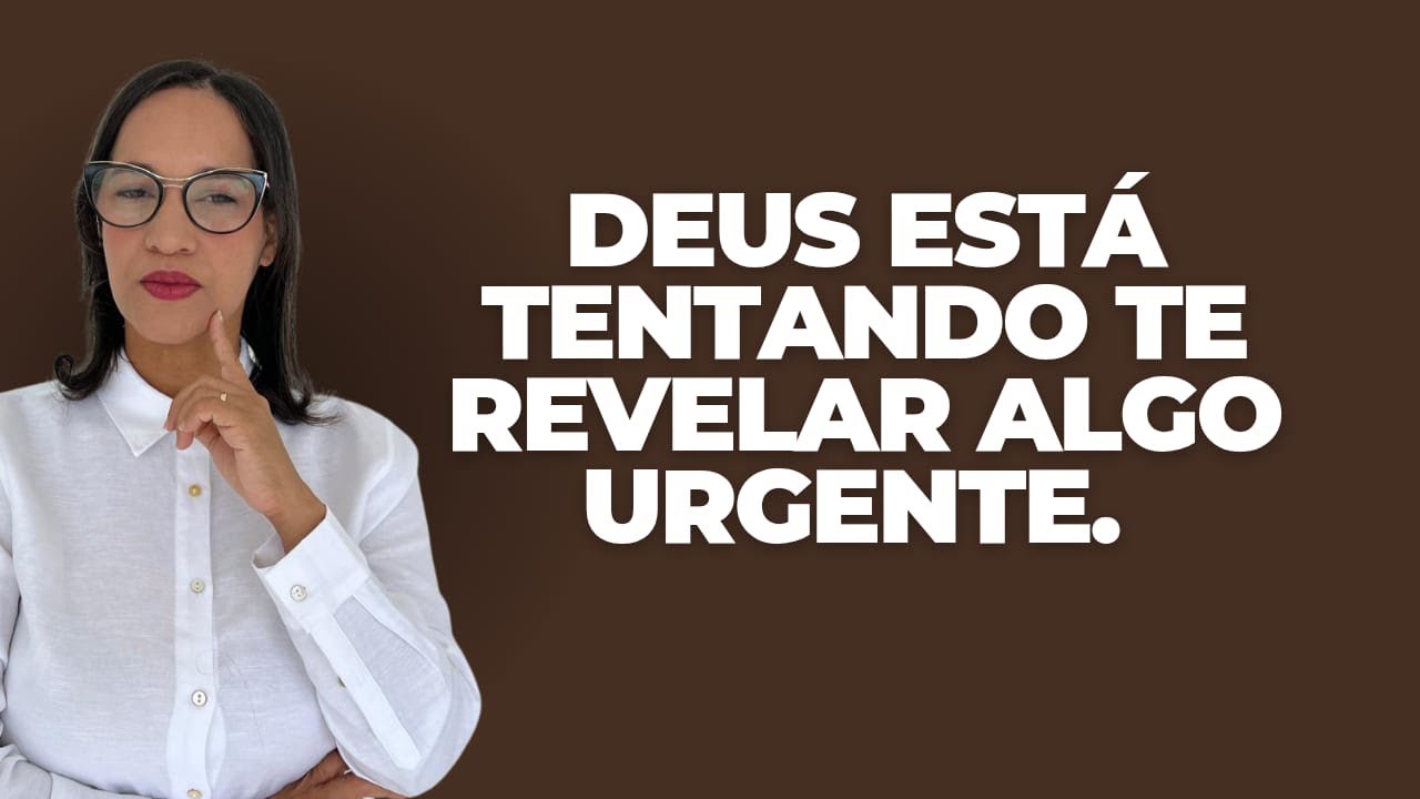 AO VIVO: Escute o que Deus te diz nessa QUINTA-FEIRA: Algo urgente foi revelado sobre vc!