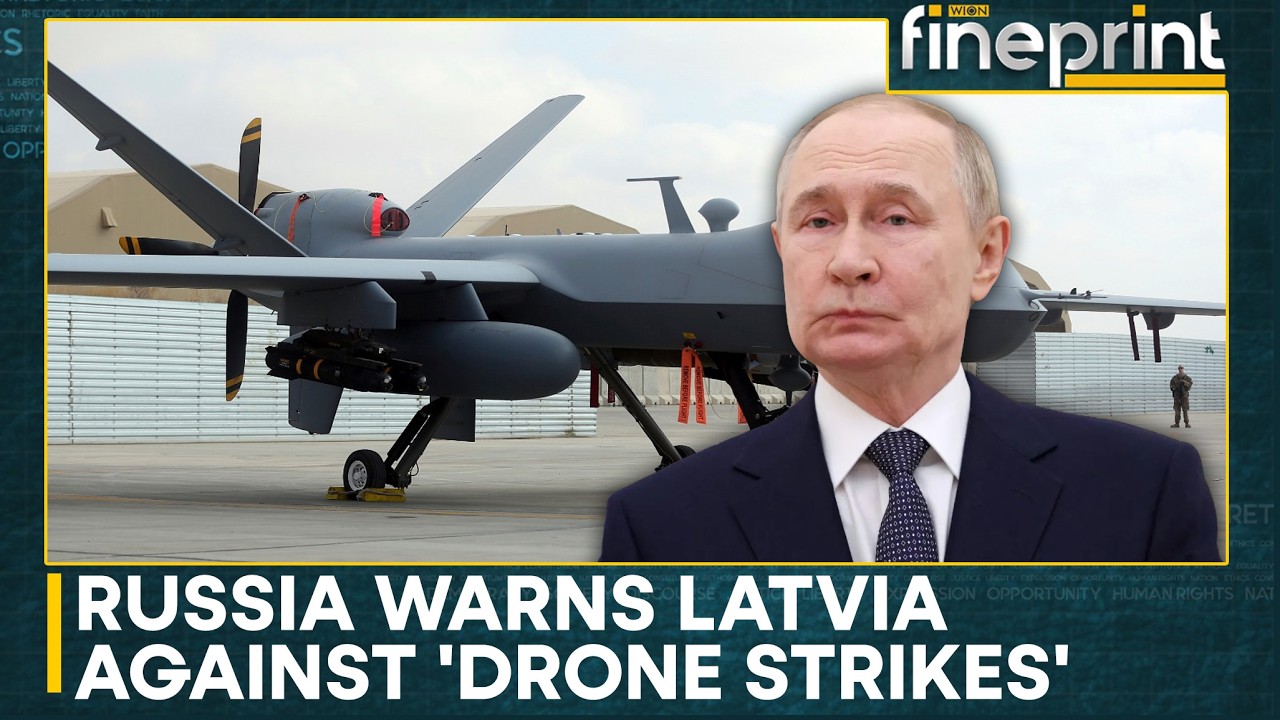 NATO Scrambles Jets In Latvian Airspace Near Russia Border | WION Finepint