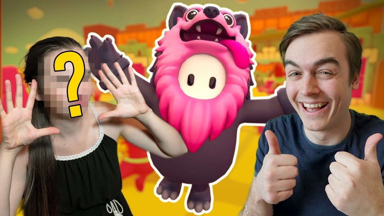 👩Přítelkyně zkouší FALL GUYS🌵