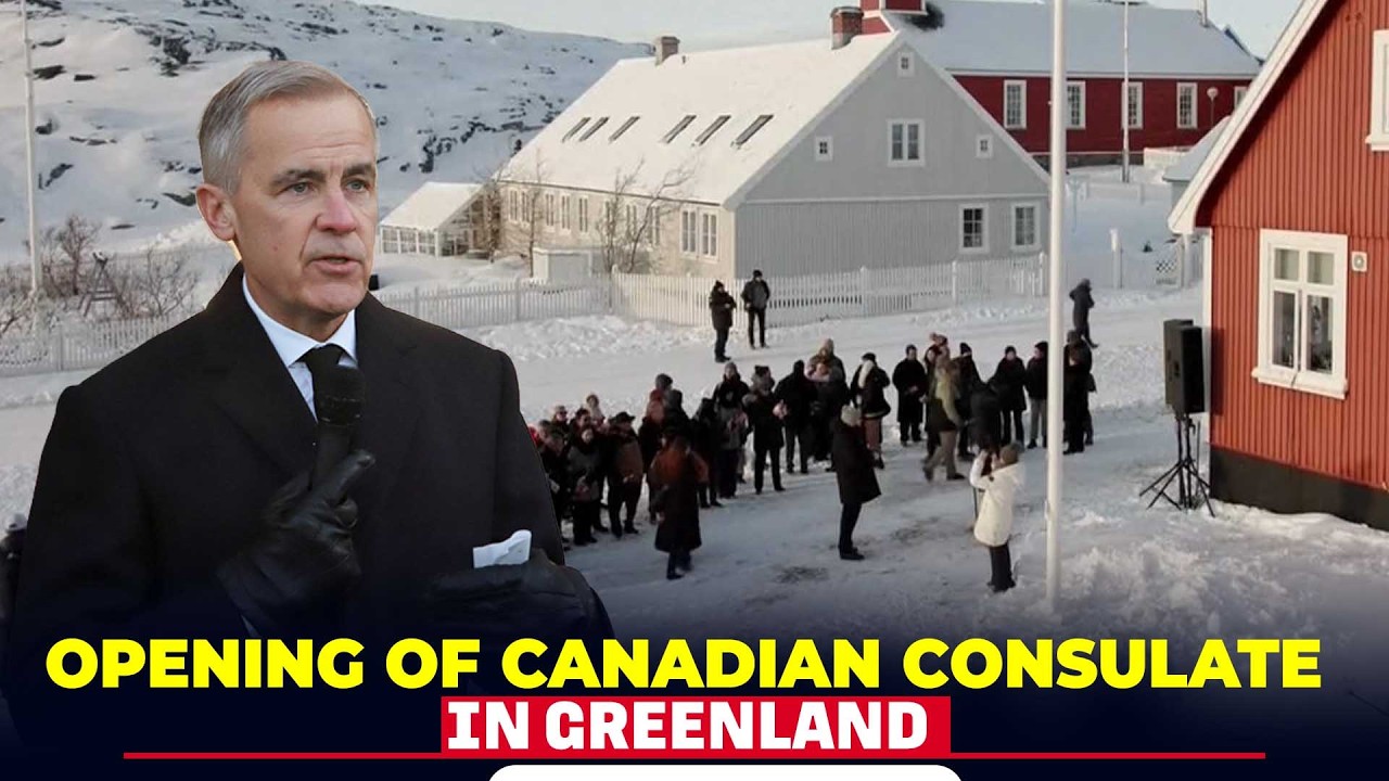 WATCH LIVE: Opening ceremony of new Canadian embassy in Greenland, in show of Denmark support