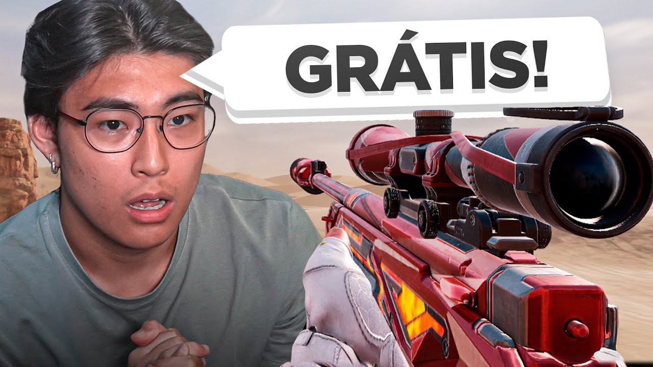 CONSEGUI PEGAR ESSA SKIN DE LW3-TUNDRA DE GRAÇA! (COD MOBILE)
