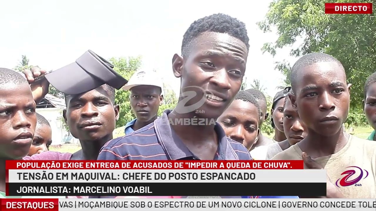 VIOLÊNCIA EM MAQUIVAL: CHEFE DO POSTO ESPANCADO POR POPULARES| TV Zambézia 24h