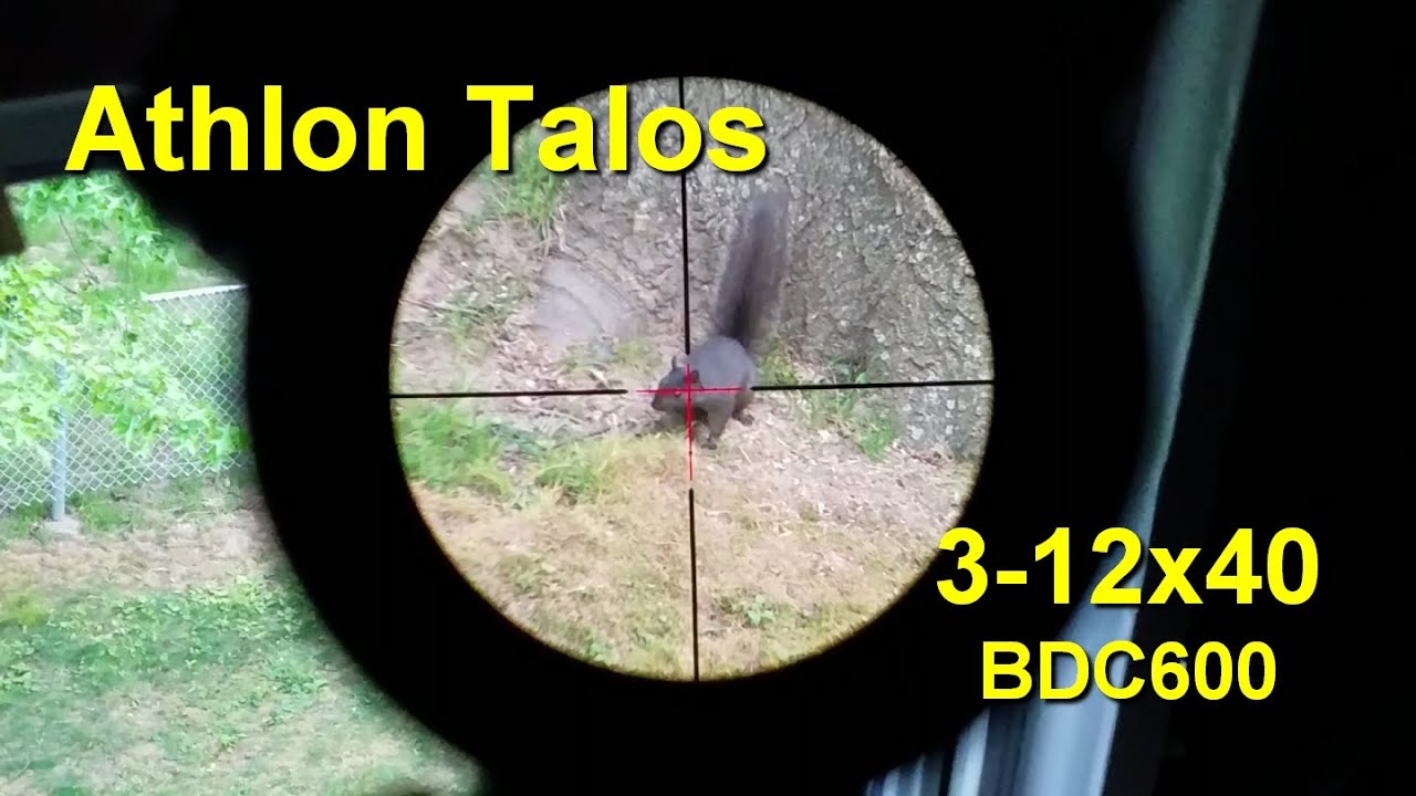 Прицельная сетка Athlon Talos 3-12x40 BDC 600 — обзор от первого лица