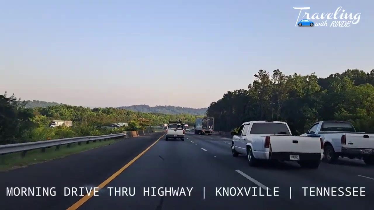 Morning Drive Thru Highway | Knoxville | Tennessee