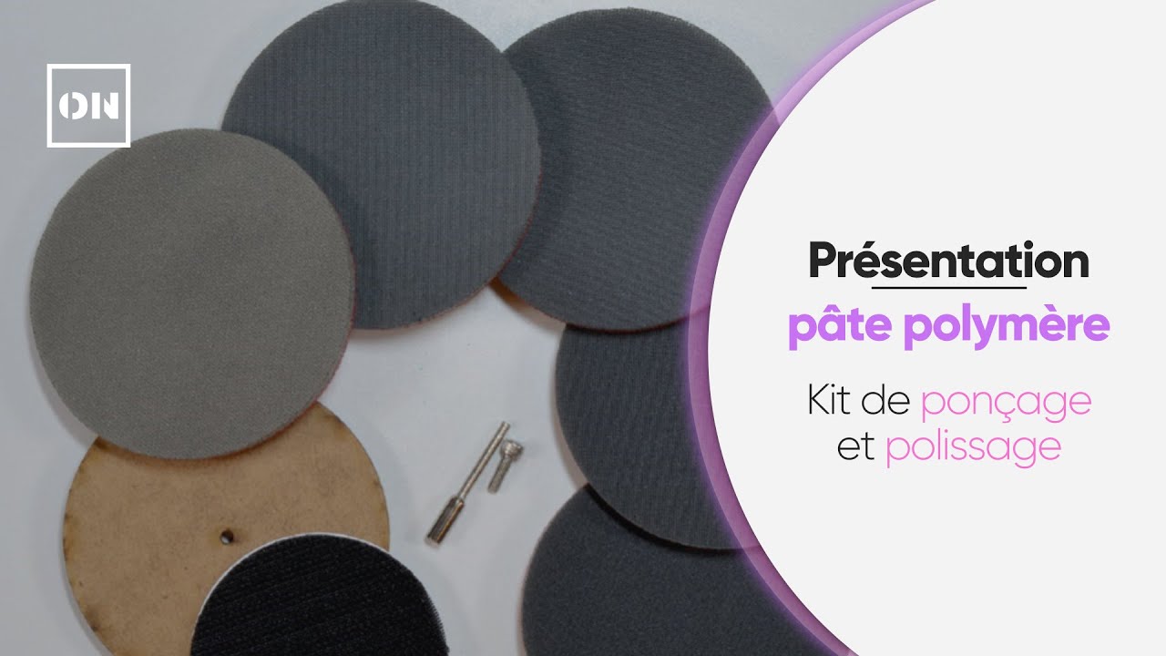 Comment poncer et polir la pâte polymère sans eau