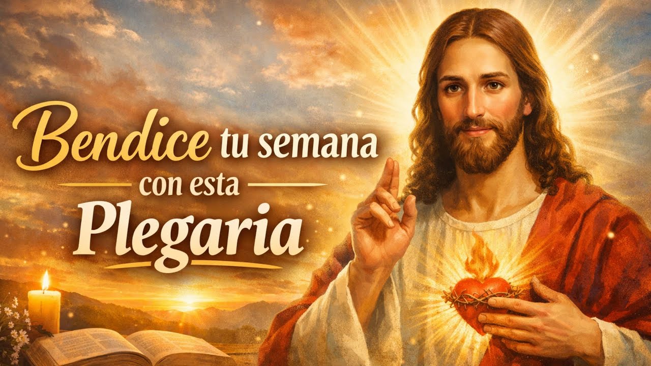 CONSAGRACIÓN de la SEMANA a DIOS con esta PLEGARIA.