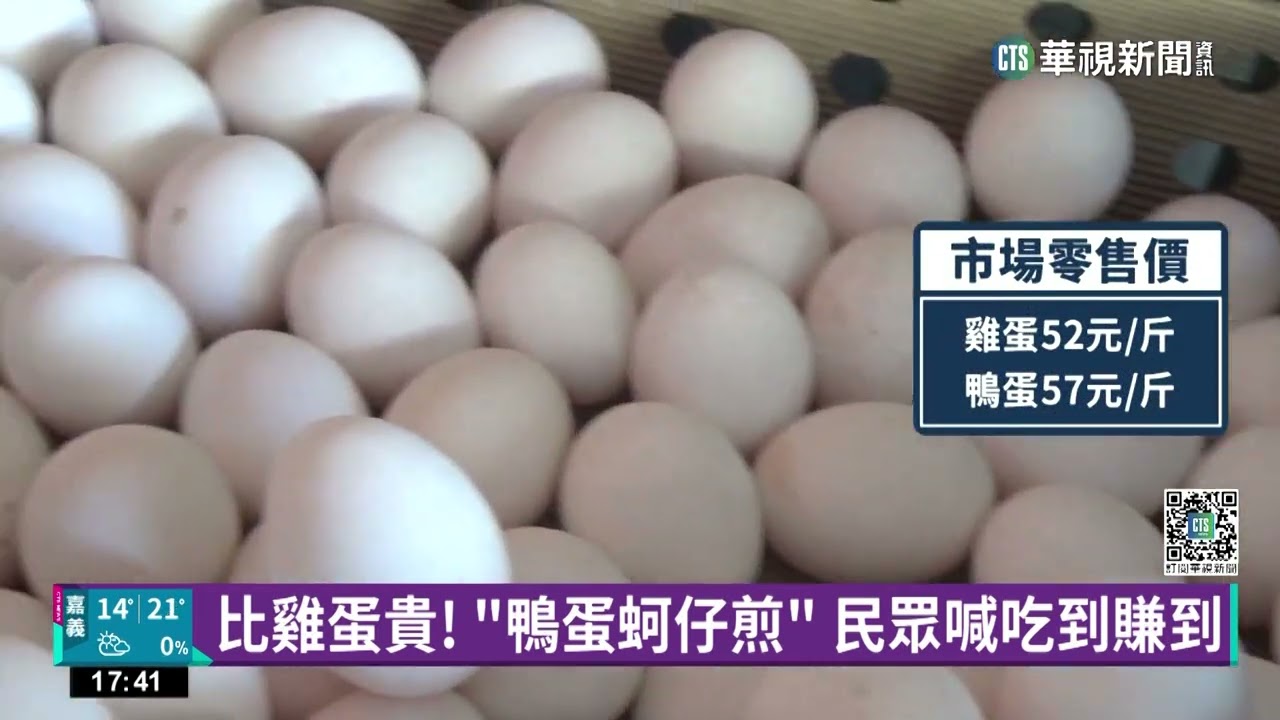 缺蛋！　蚵仔煎改用「鴨蛋」　業者加碼成本自吞｜華視新聞 20230220