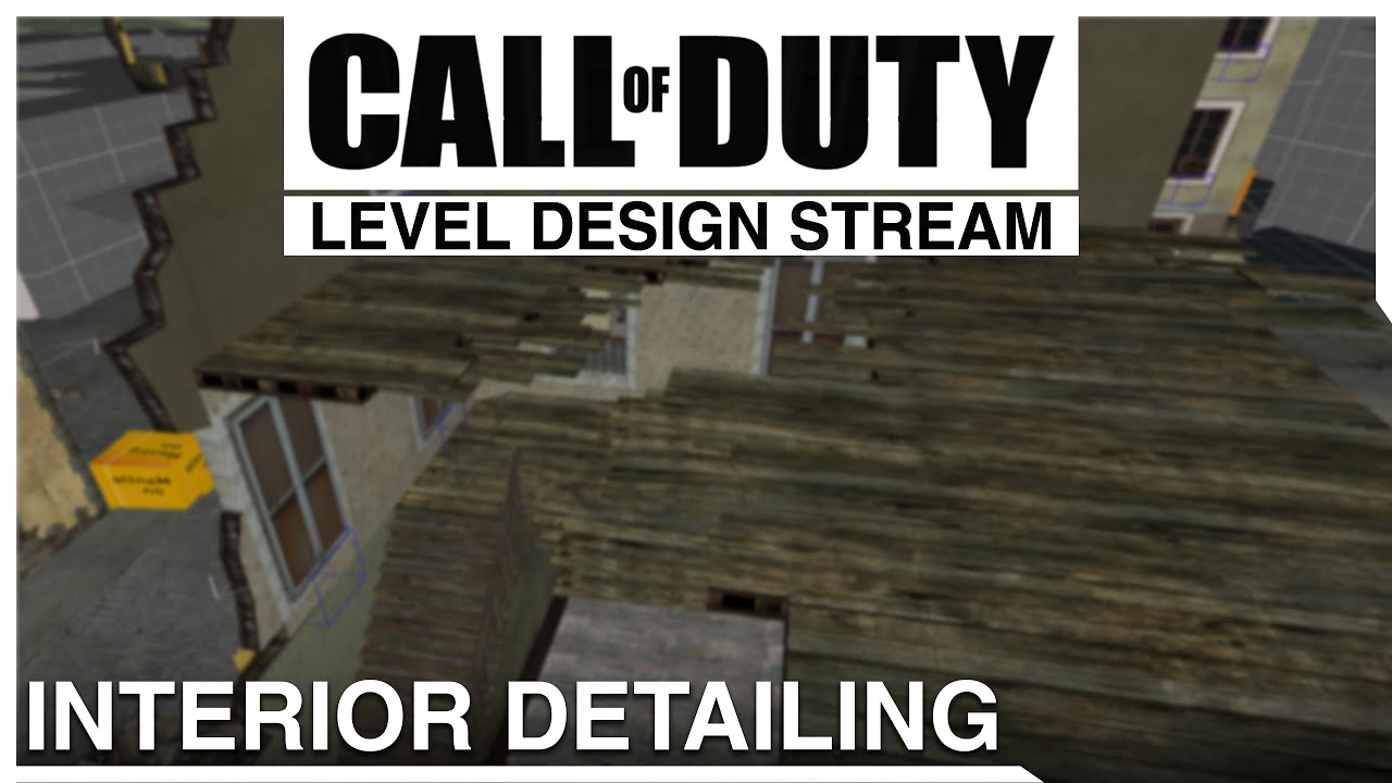 Level Design Stream: Building a Call of Duty Search and Destroy Map #3 - Interior Detailing