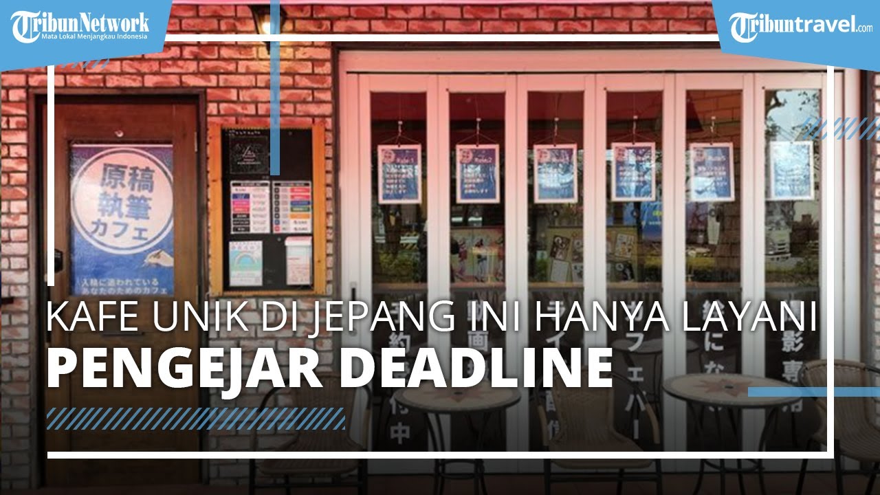 Mengenal Manuscript Writing Cafe, Kafe Unik di Jepang yang Dibuat Khusus untuk Para Penulis