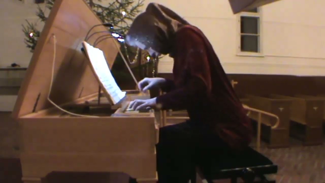 Chopin Waltz A minor, Op. 34 no 2, Anna Maria McElwain, clavichord