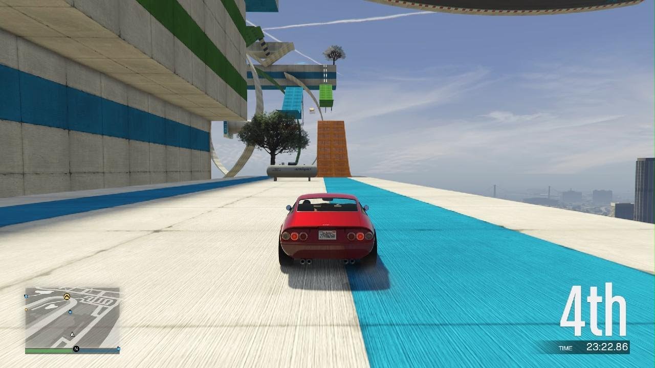 Grand Theft Auto V race