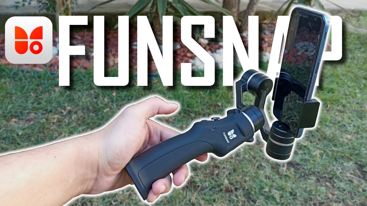 Estabilizador de Imagens (Gimbal) Funsnap Capture.