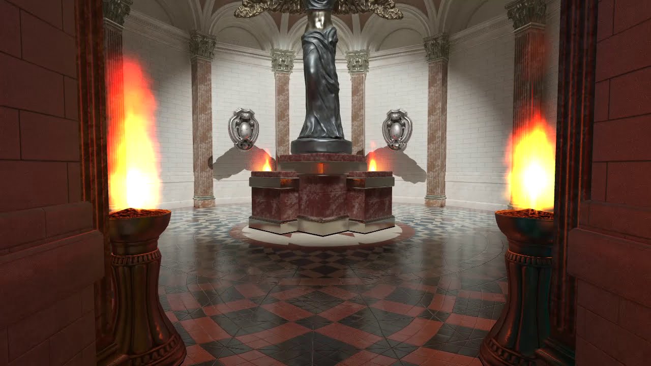 Realtime Global Illumination - Voxel Cone Tracing