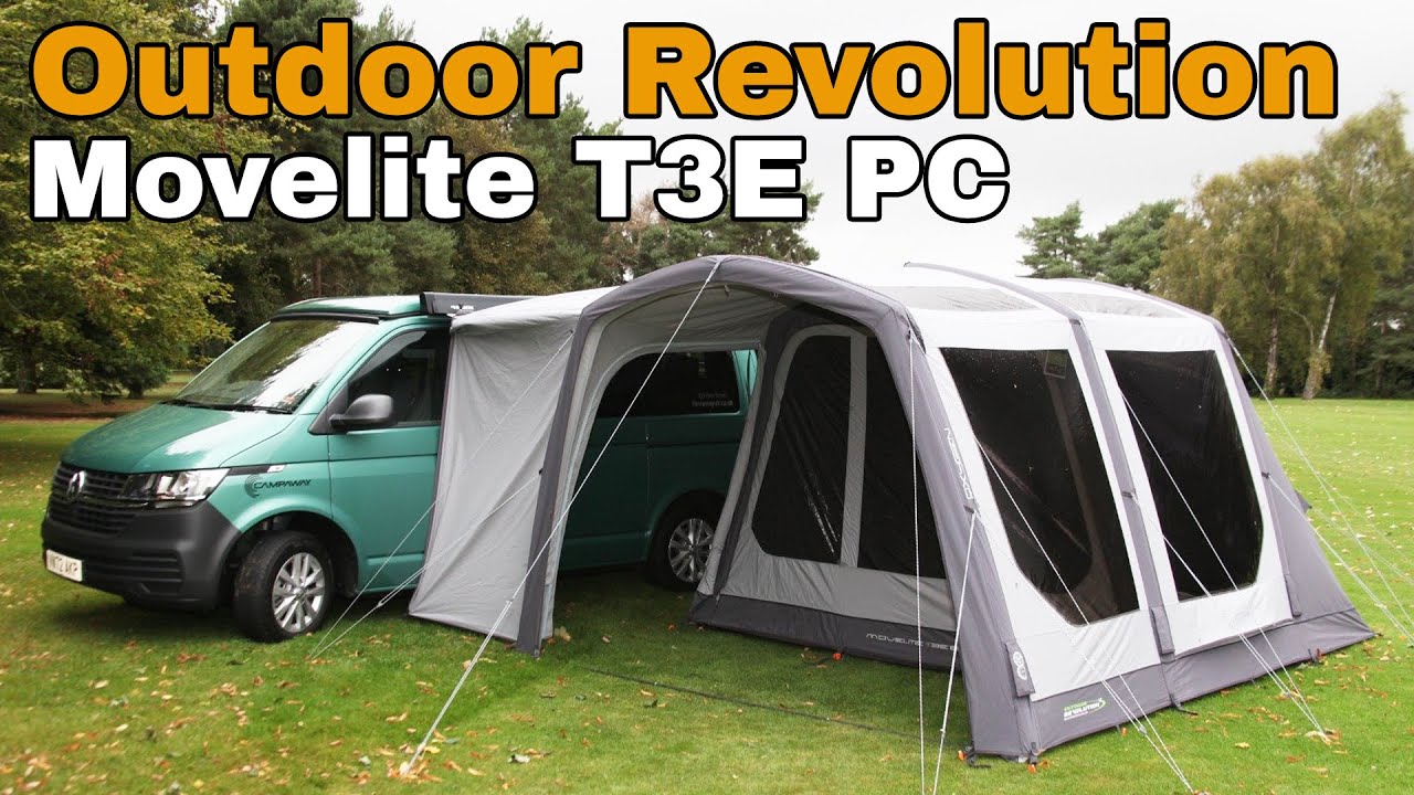 Outdoor Revolution Movelite T3E PC Driveaway Awning Overview