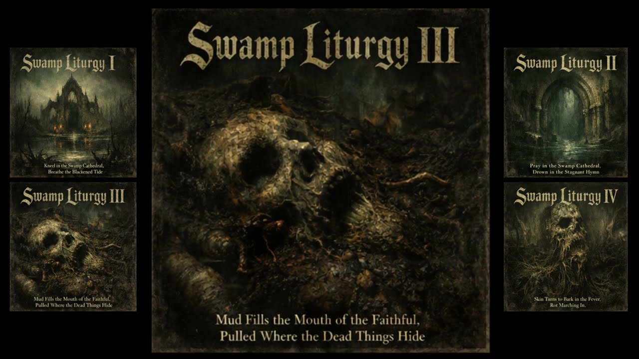 Swamp Liturgy III — Mud Fills the Mouth of the Painful, Pulled Where the Dead Things Hide