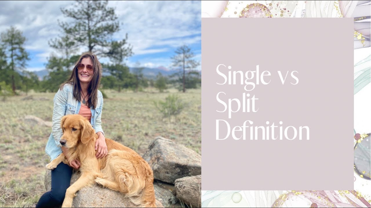 Single vs Split Definition in Relationships