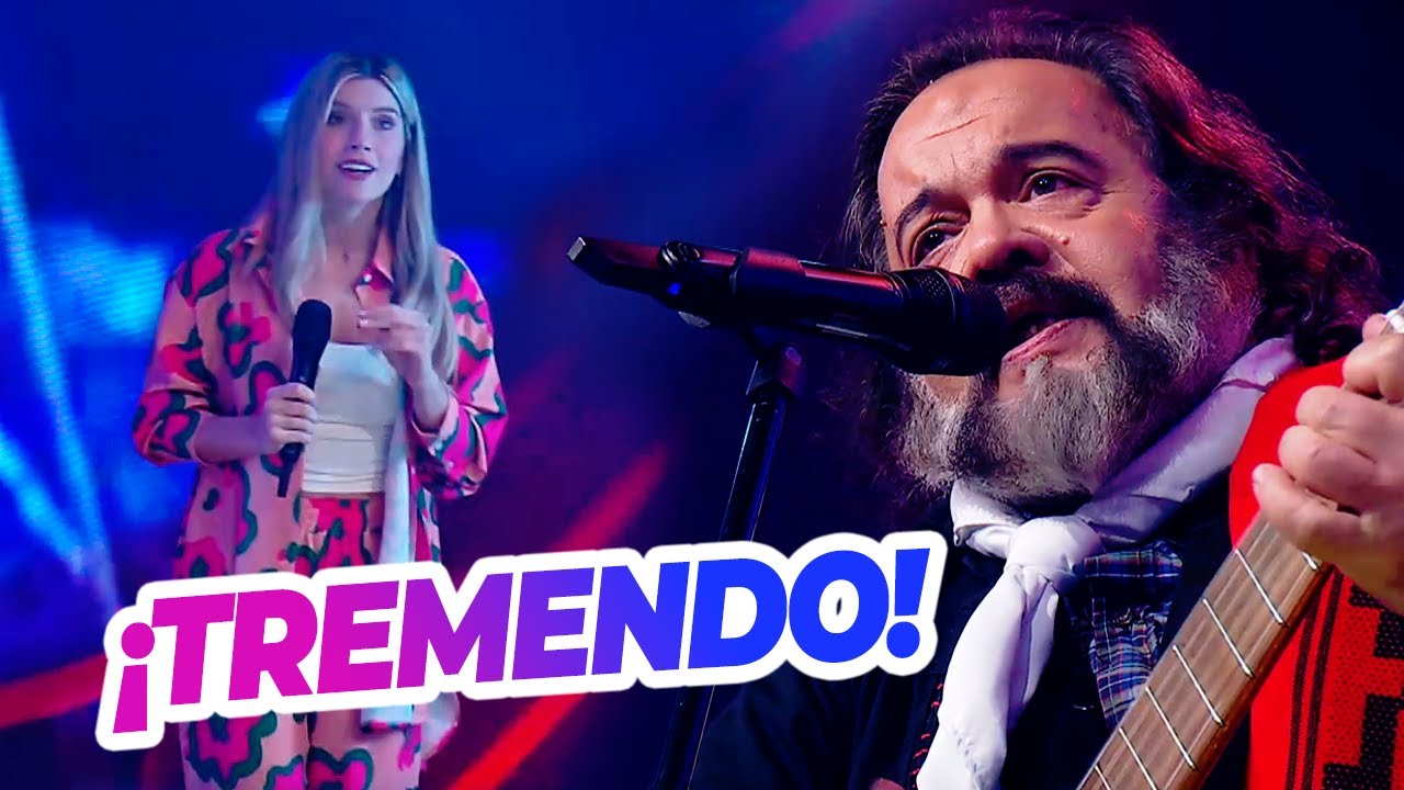 El imitador de Horacio Guarany conquistó al jurado con su interpretación de 