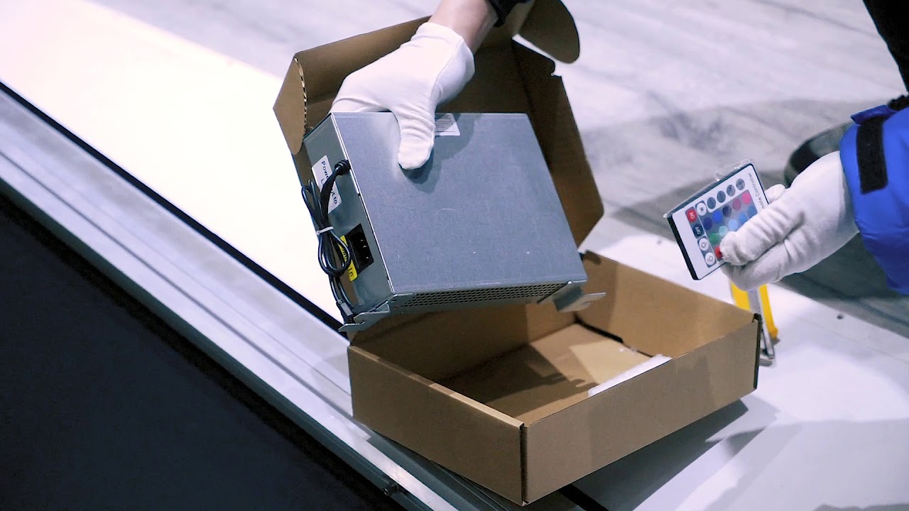 Как установить экран Nano Edge Elunevision