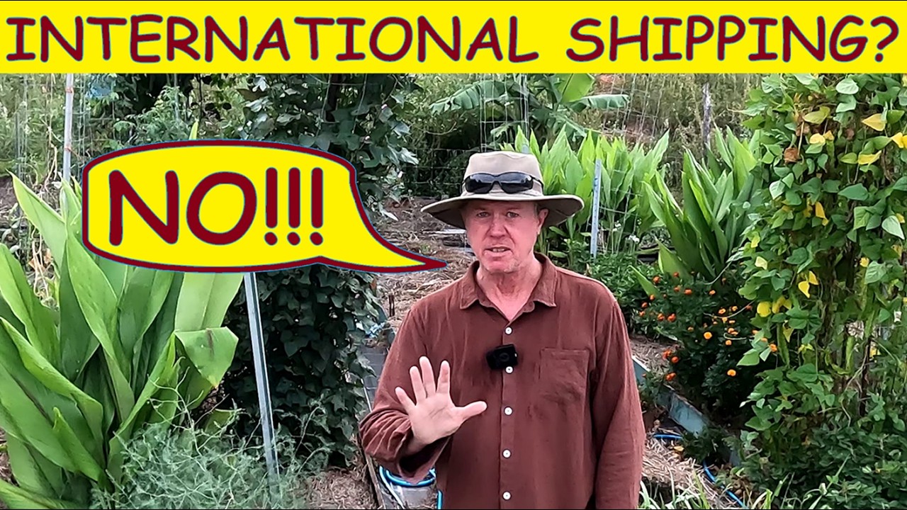 Why I will never ship seeds internationally