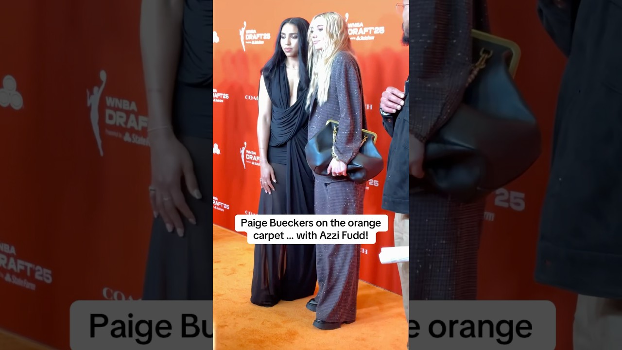 Paige Bueckers and Azzi Fudd take on the WNBA Draft together 🧡 