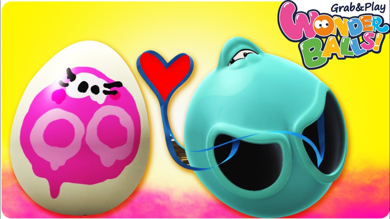 Love at first sight | Wonder balls Valentine's Day Special | Funny Cartoon for Kids