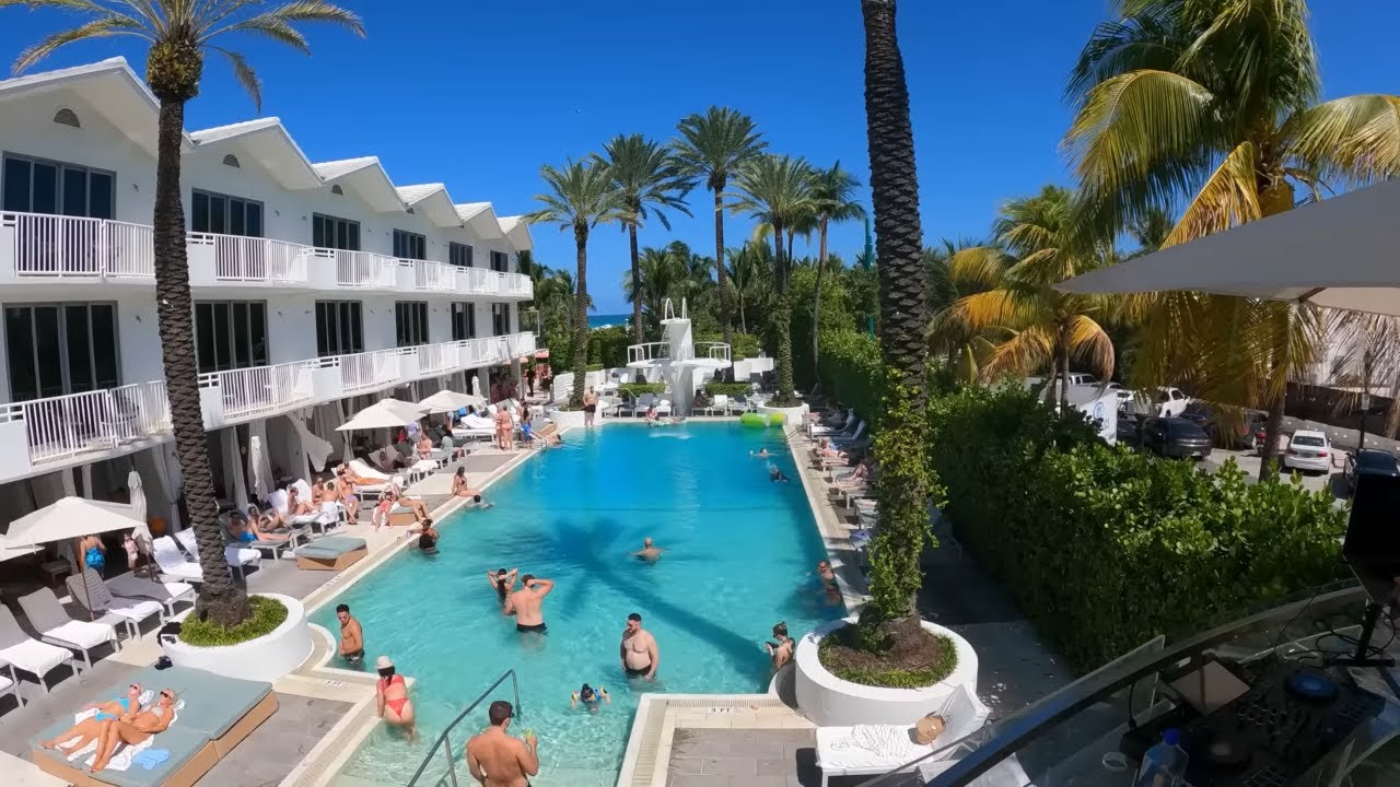 MIAMI & SOUTH BEACH BEST HOTELS! - Lobby and Pool Tours