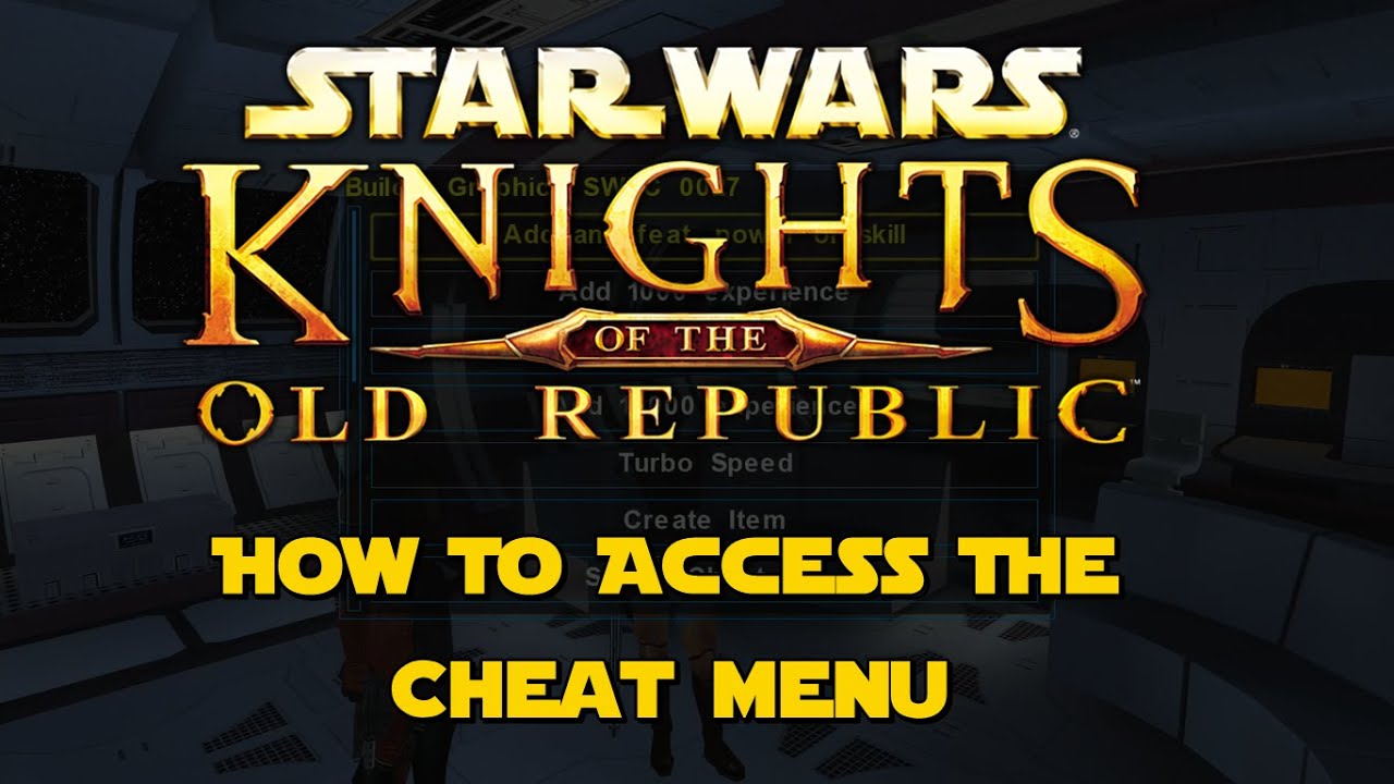 Star Wars: KOTOR — Доступ к меню читов (Nintendo Switch)