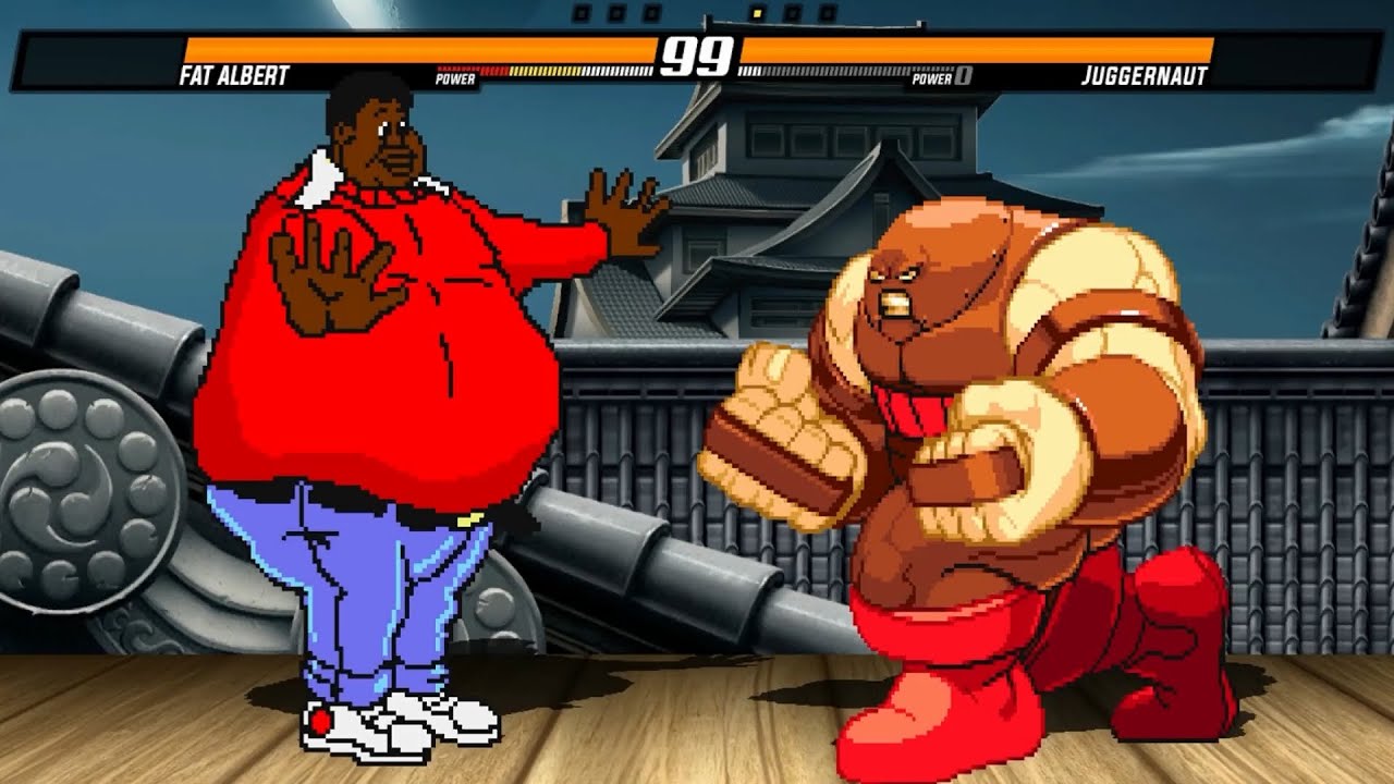 FAT ALBERT VS JUGGERNAUT - HIGH LEVEL INSANE FIGHT!