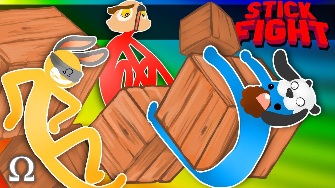 THE BATTLE OF THE BOXES & SNAKES! | Stick Fight #7 Funny Moments Ft. Vanoss, BigJigglyPanda