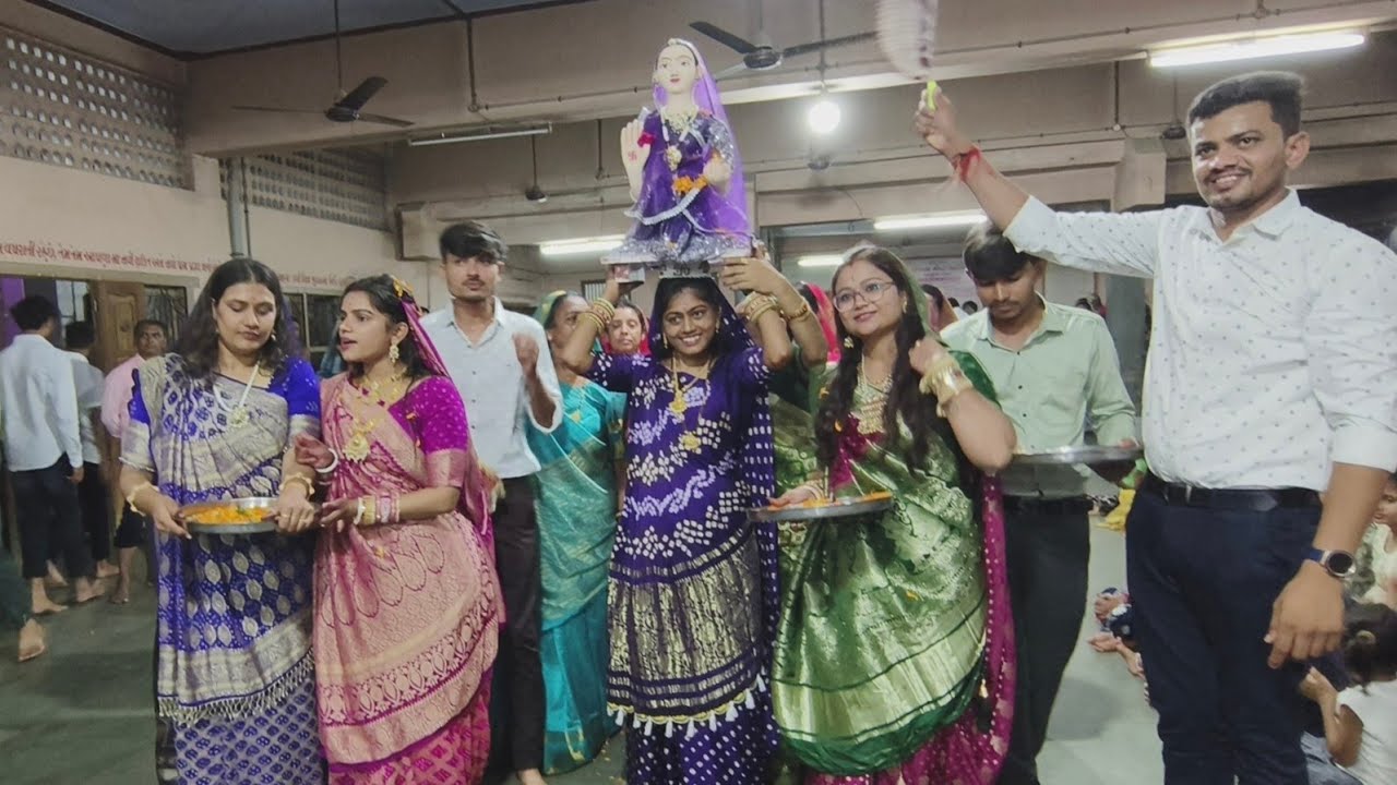માતા જશોદાની પધરામણી ધાવડા ગામમાં.Mata Yashoda Ni padramani dhawada gam ma.
