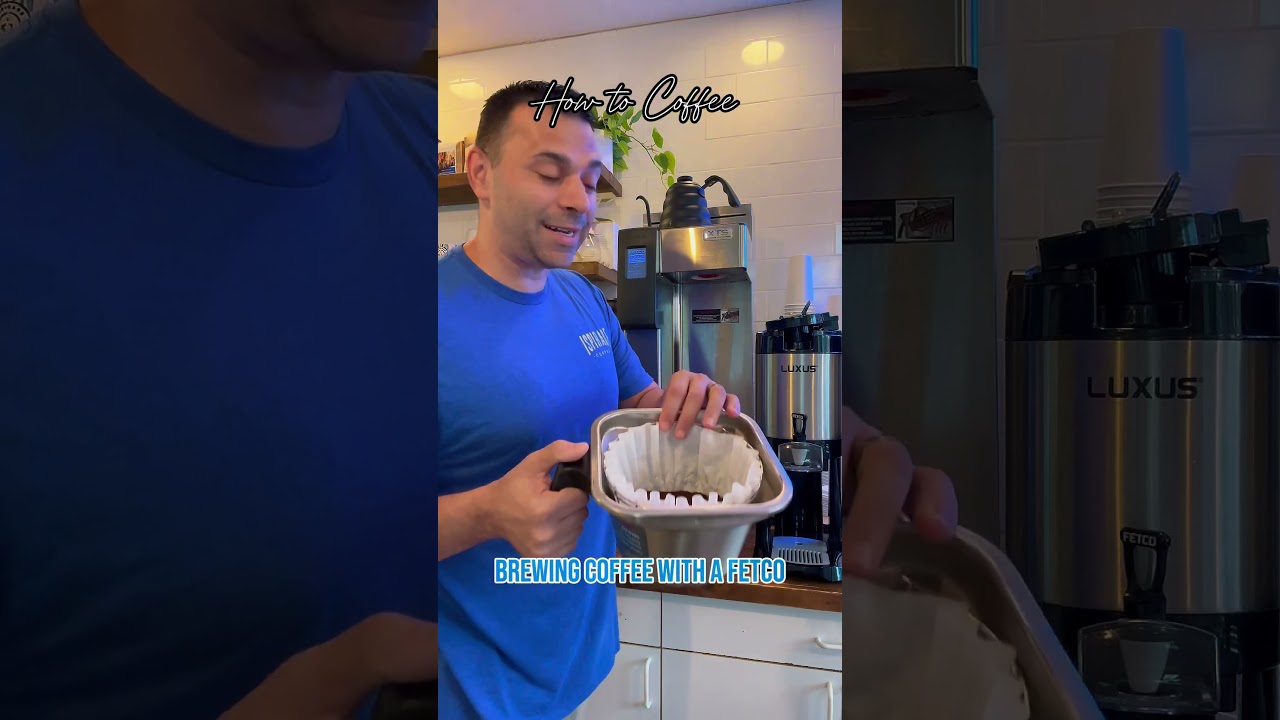 How to Use a Fetco Coffee Brewer